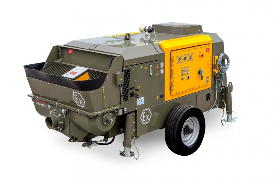 TB70_ATEX Pompa beton Turbosol TB 70E Atex - imagine 1