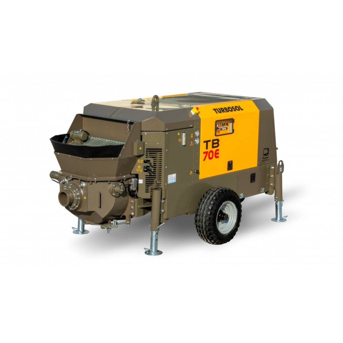 TB 70E Pompa beton Turbosol TB 70E - imagine 1